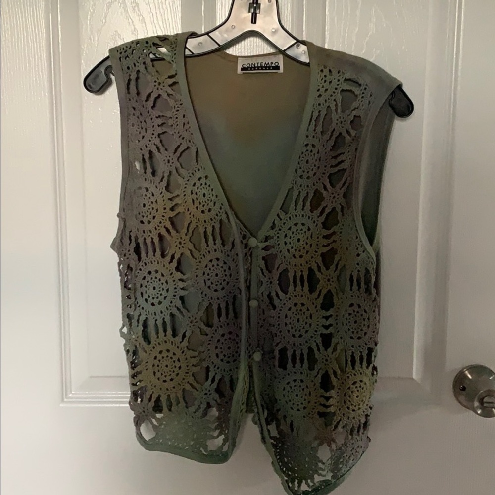 VINTAGE FIND.   crochet Tie dye pattern best